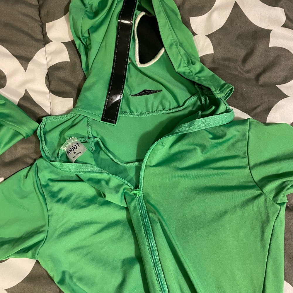 Kids Alien Green Skin Suit - Picture 3 of 6